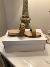 Load image into Gallery viewer, Open Toe 2-Strap Slide-On Sandal