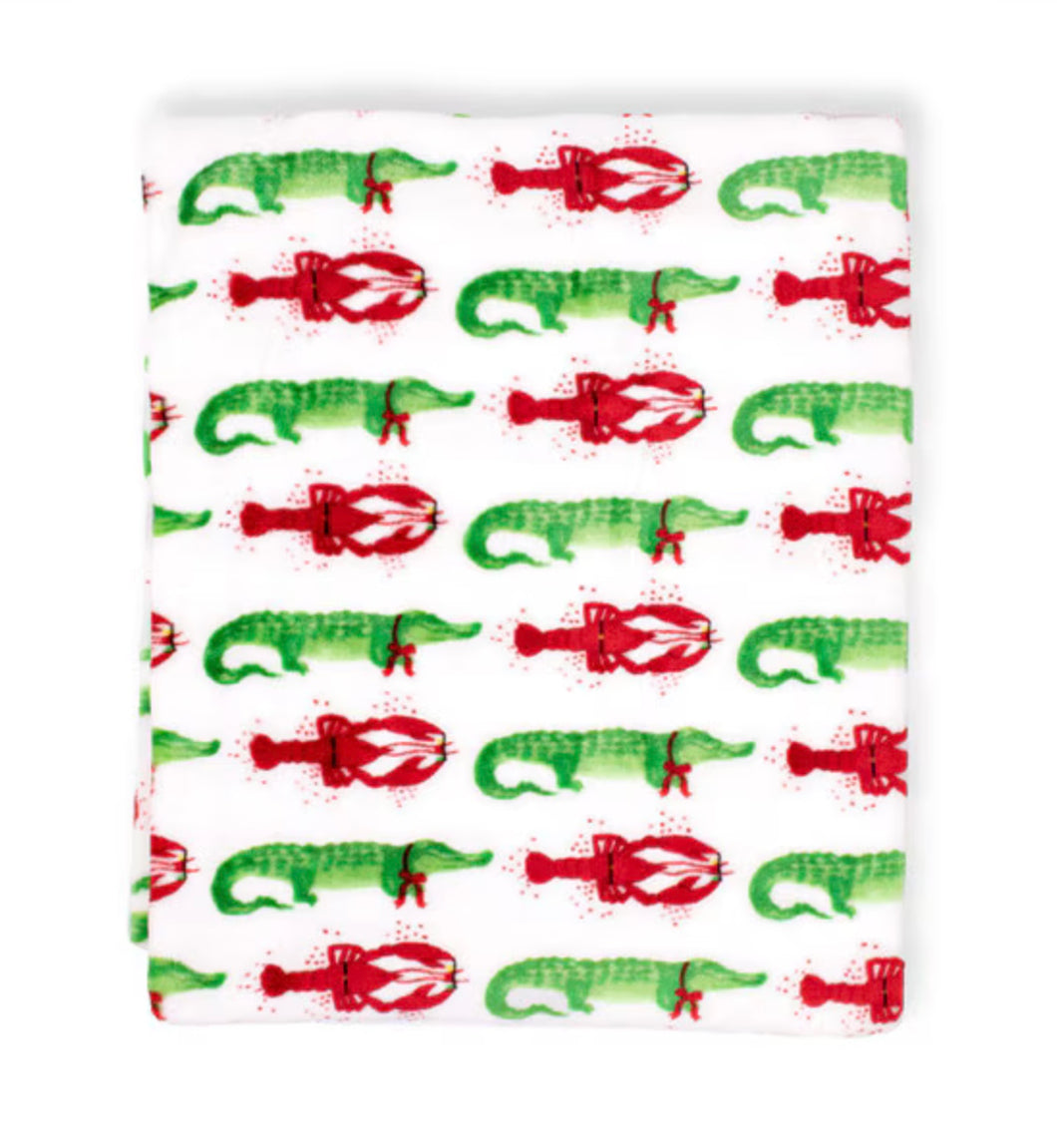 Christmas Cajun Soft Throw