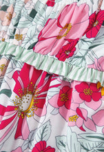 Load image into Gallery viewer, Floral Ruffle Sleeve Blouse