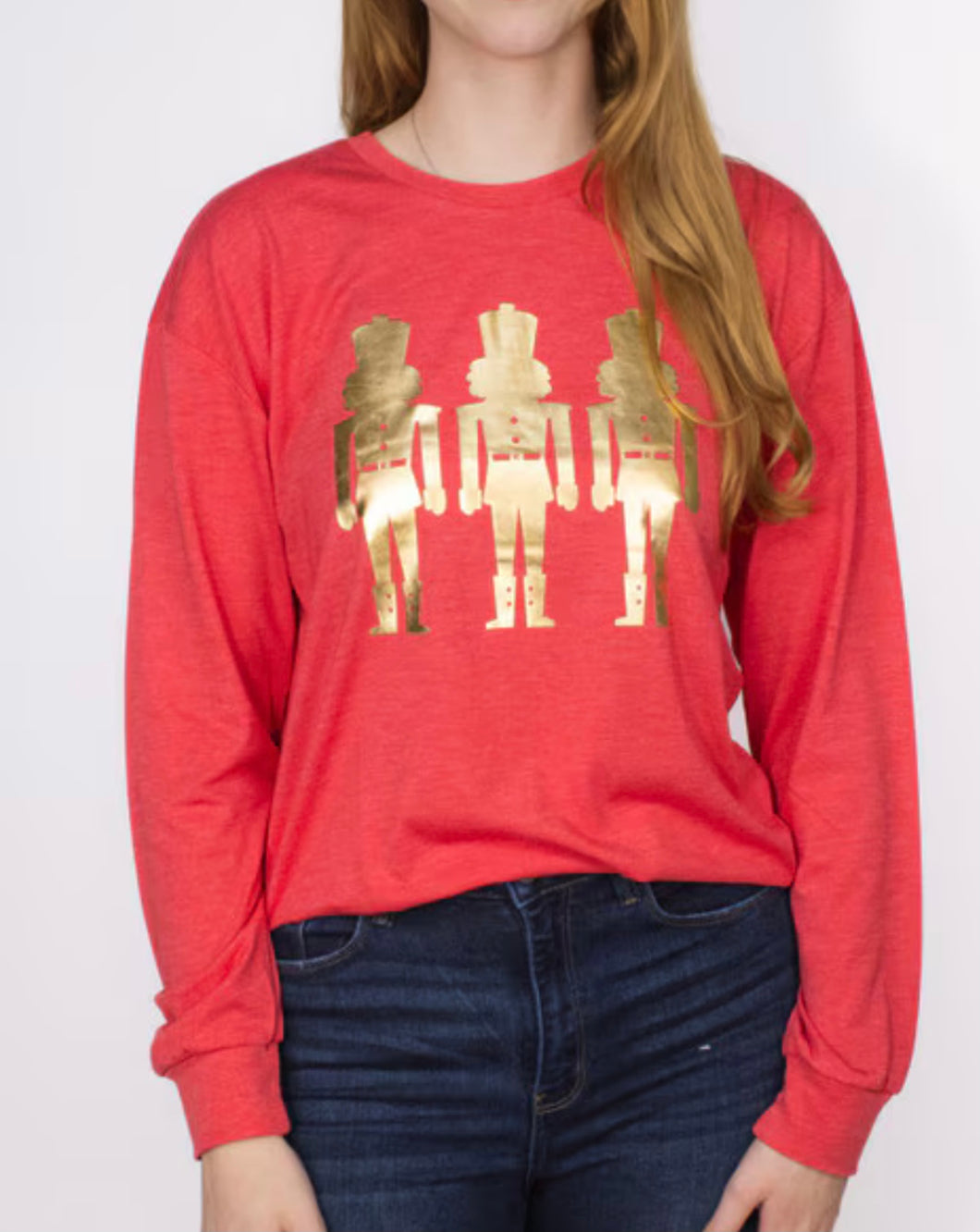Long Sleeve Gold Nutcracker Tee