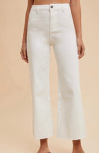 Load image into Gallery viewer, Stretch High Rise Cropped Wide Leg