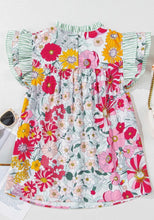 Load image into Gallery viewer, Floral Ruffle Sleeve Blouse