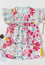 Load image into Gallery viewer, Floral Ruffle Sleeve Blouse